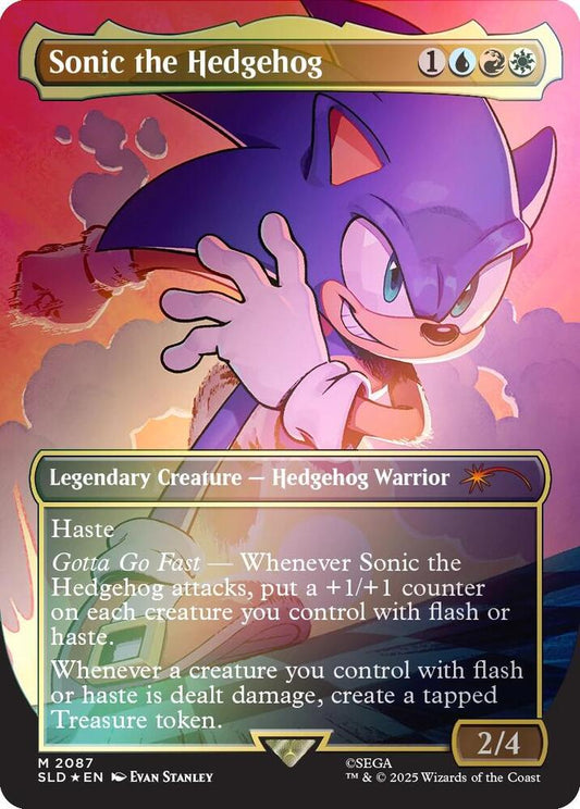 Sonic the Hedgehog (Rainbow Foil)