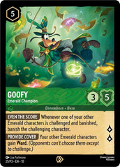 Goofy - Emerald Champion Cold Foil