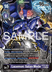 Lucemon: Satan Mode (Alternate Art) Foil