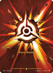 Fury Rune (Alternate Art) Foil