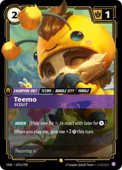 Teemo, Scout (Alternate Art) Foil