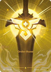 Order Rune (Alternate Art) Foil