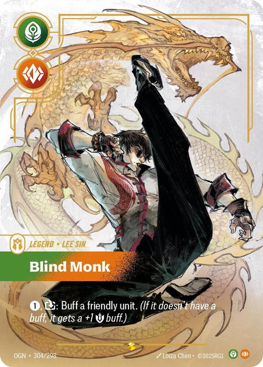 Lee Sin - Blind Monk (Overnumbered) Foil
