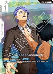Unforeseen Incident (C+) Holofoil