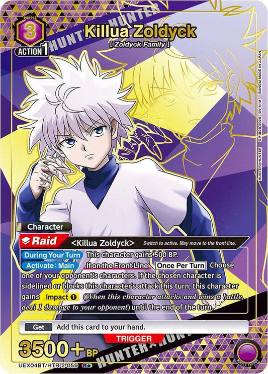 Killua Zoldyck (059) (R*) Foil