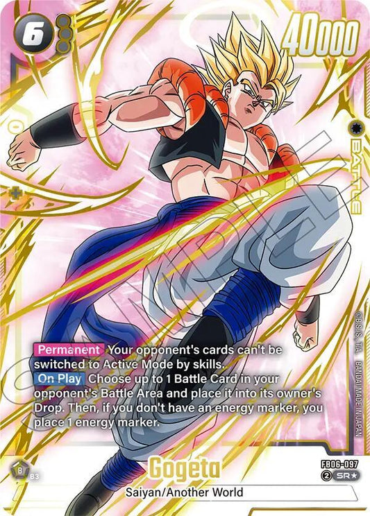 Gogeta - FB06-097 (Gold) Holofoil