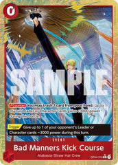 Bad Manners Kick Course (Alternate Art) Foil