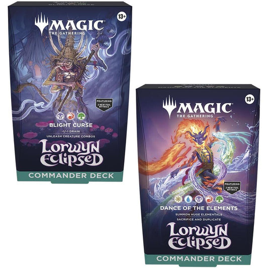 Magic The Gathering Lorwyn Eclipsed Commander Deck