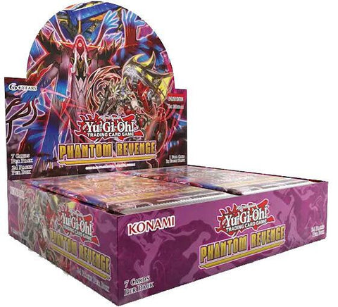 Yu-Gi-Oh! 1st Edition Phantom Revenge Booster