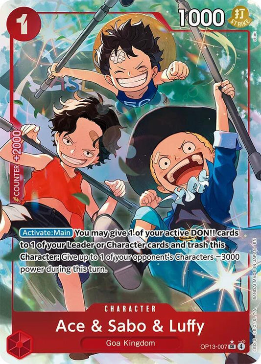 Ace & Sabo & Luffy (Alternate Art)Foil