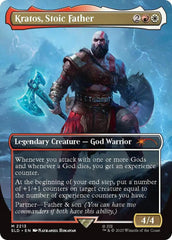 Kratos, Stoic Father Foil