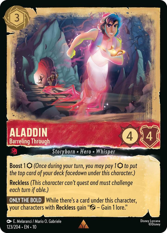 Aladdin - Barreling Through Holofoil