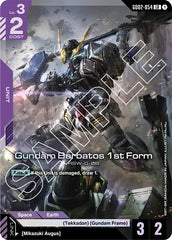 Gundam Barbatos 1st Form Holofoil