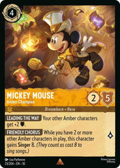 Mickey Mouse - Amber Champion Normal