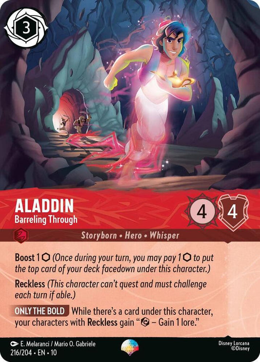 Aladdin - Barreling Through (Epic) Holofoil