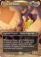 Aang and Katara (Borderless) Foil