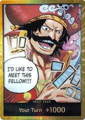 DON!! Card (Gol.D.Roger) (Gold)Foil