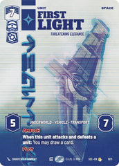 First Light - Threatening Elegance (Prestige)