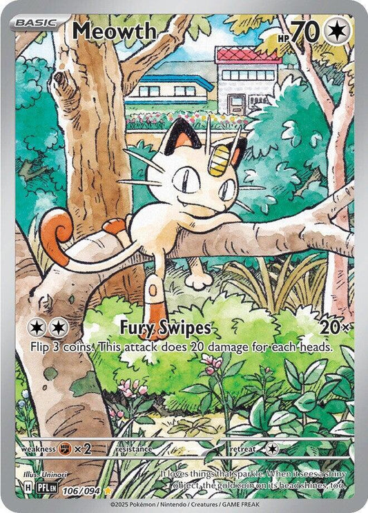 Meowth Holofoil