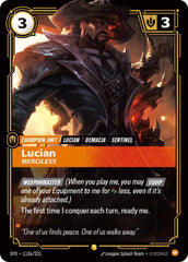 Lucian, Merciless (Alternate Art) Foil