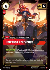 Ferrous Forerunner Foil