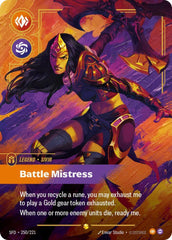 Sivir, Battle Mistress (Overnumbered) Foil