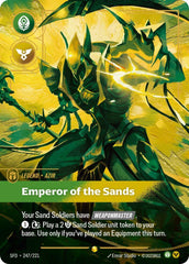 Azir, Emperor of the Sands (Overnumbered) Foil