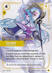 Soraka, Wanderer (Overnumbered) Foil