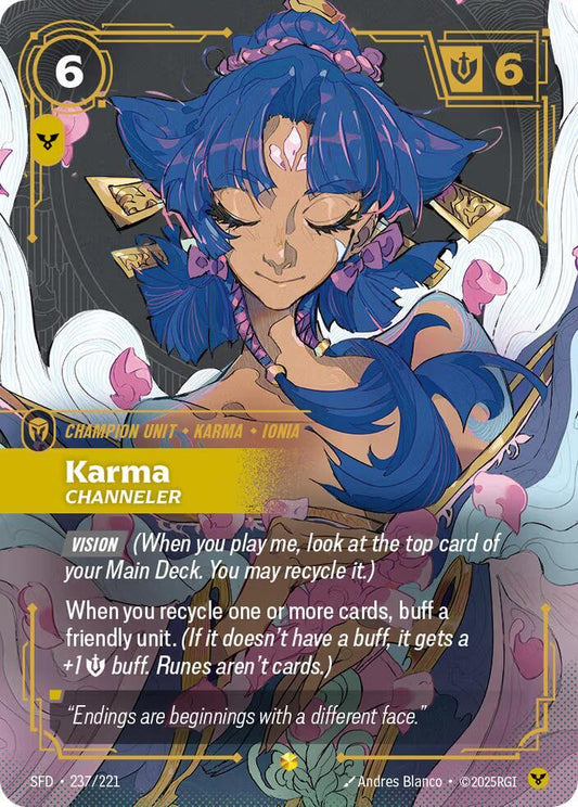 Karma, Channeler (Overnumbered) Foil