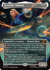 Invisible Woman (Borderless) Foil