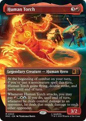 Human Torch (Borderless) Foil