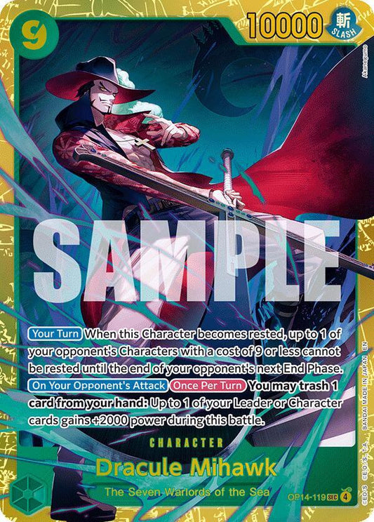 Dracule Mihawk - OP14-119 Foil
