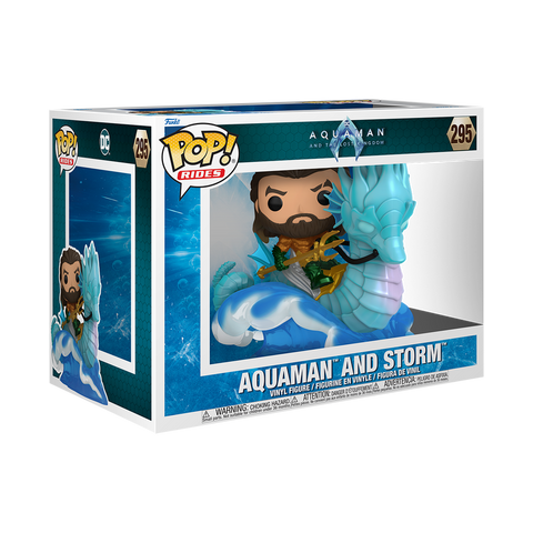 DC Comics POP! Rides Deluxe Aquaman & Storm