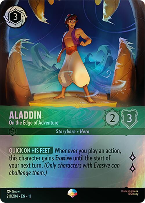 Aladdin - On the Edge of Adventure (Epic)Holofoil
