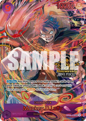 Monkey.D.Luffy (Japanese Version 3rd Anniversary Set) Foil