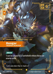Rengar, Trophy Hunter (Alternate Art) Foil