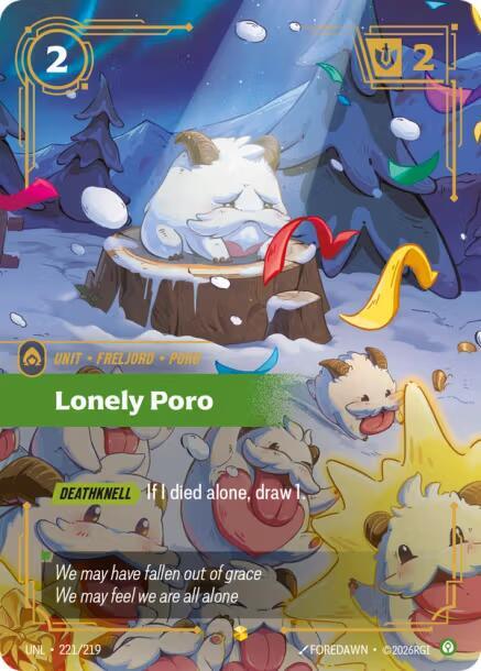 Lonely Poro (Overnumbered) Normal