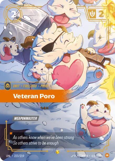 Veteran Poro (Overnumbered) Foil