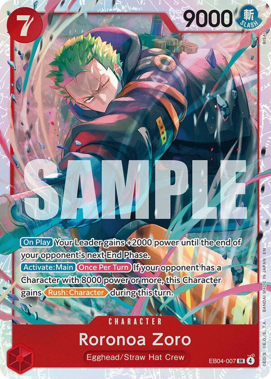 Roronoa Zoro (EB04-007) Foil