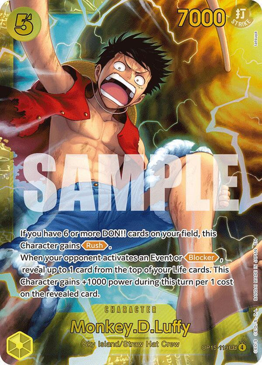 Monkey.D.Luffy (OP15-119) Foil