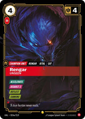 Rengar, Unseen (Alternate Art) Foil