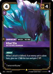 Kha'Zix, Mutating Horror (Alternate Art) Foil