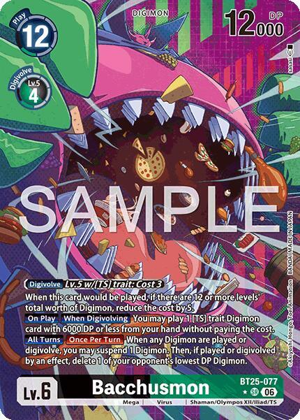 Bacchusmon (Alternate Art) Foil