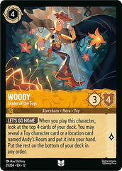 Woody - Leader of the Toys Cold Foil
