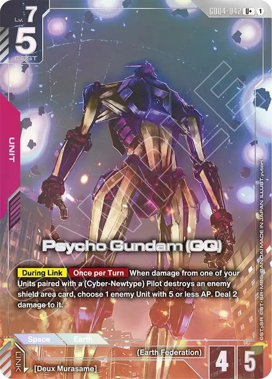 Psycho Gundam (GQ) (U+) Holofoil