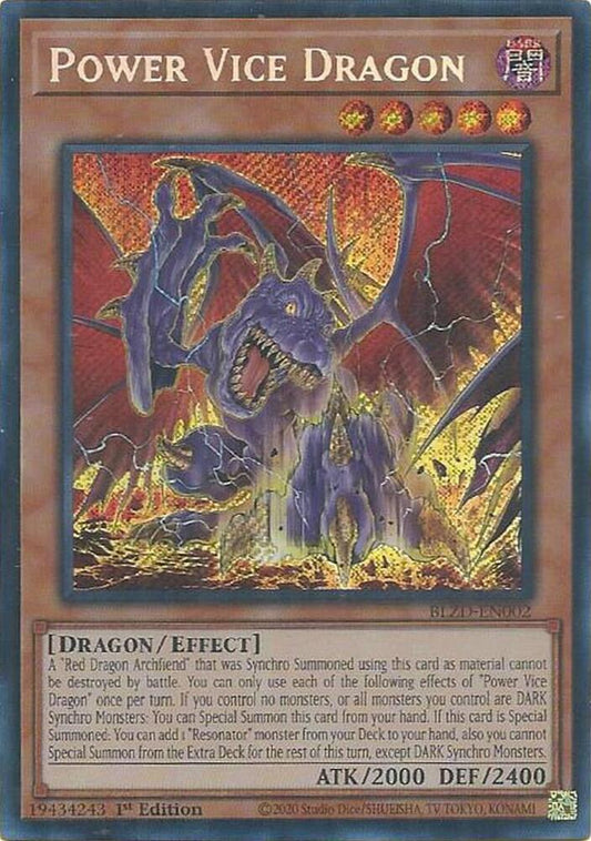 Power Vice Dragon 1st Edition