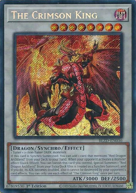The Crimson King 1st Edition