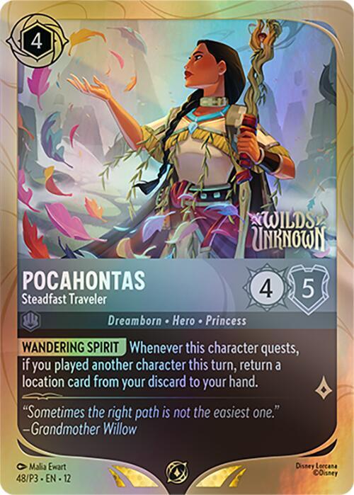 Pocahontas - Steadfast Traveler Holofoil