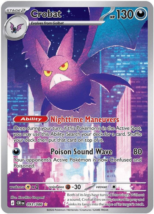Crobat - 093/086 Holofoil