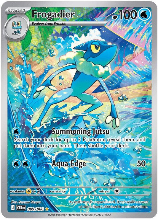 Frogadier - 089/086 Holofoil